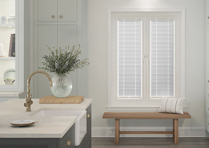 Purity, Metallic Silver - Stick Fit Venetian Blind - Image 6